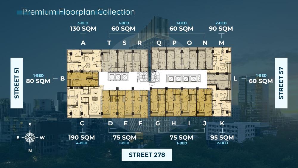 1 Bedroom Condo for Sale  Time Square 9, BKK1, Phnom Penh